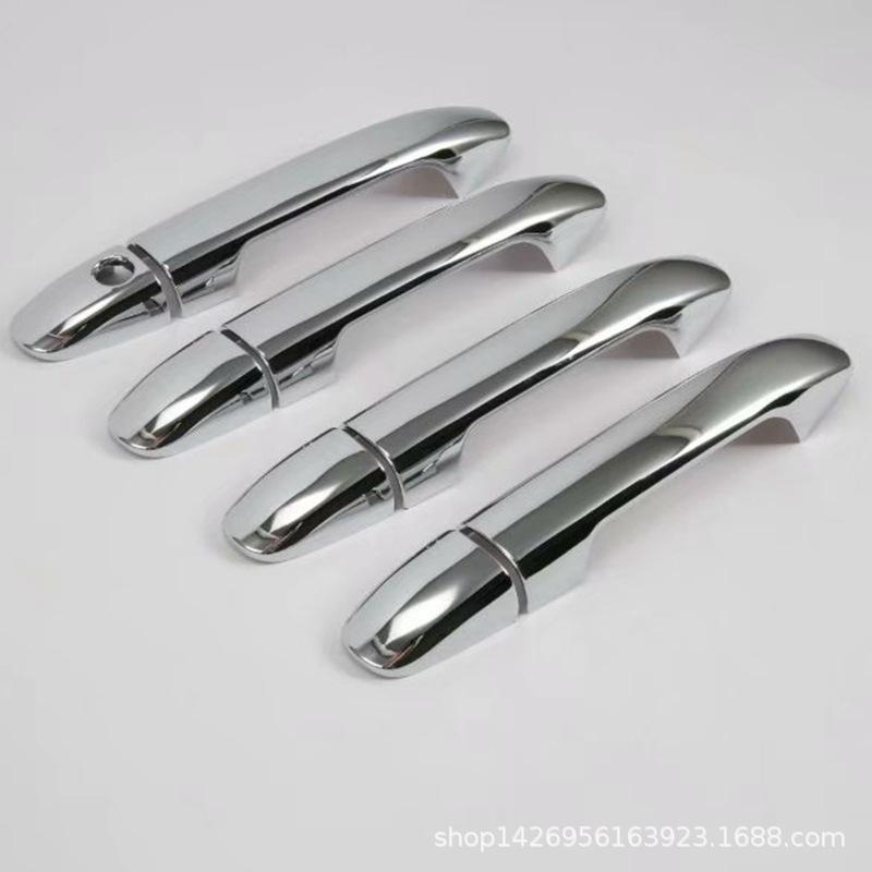 Глянцевый черный чехол на дверную ручку автомобиля для Mercedes Benz Vito W447 Metris Valente V-Class 2014-стайлинговые наклейки