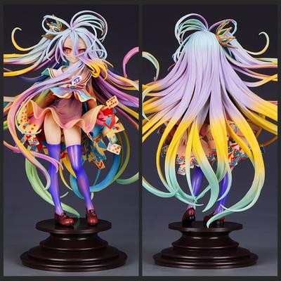 Аниме Фигурка No Game No Life Широ Стоящая ПВХ Коллекционная Модель В Коробке Настольное Украшение Для Взрослых Аниме Коллекционеров