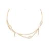 DIOR Metal, Resin, Faux Crystal Necklaces Women's Gold N2701WOMCYD03S