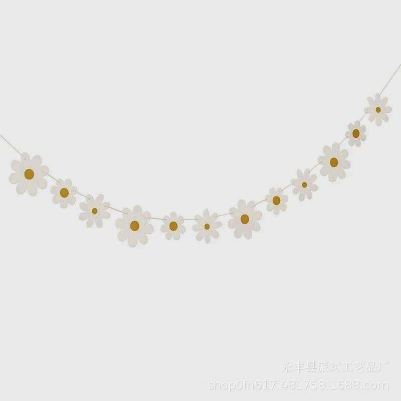 Вдохновляющий баннер-гирлянда «Дейзи» для украшения детской вечеринки по случаю дня рождения