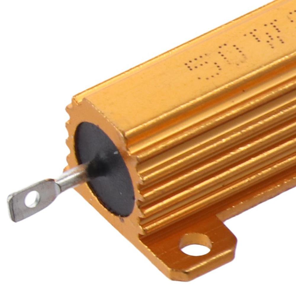 Резистор в алюминиевом корпусе 50 Вт с допуском 5%, прочный