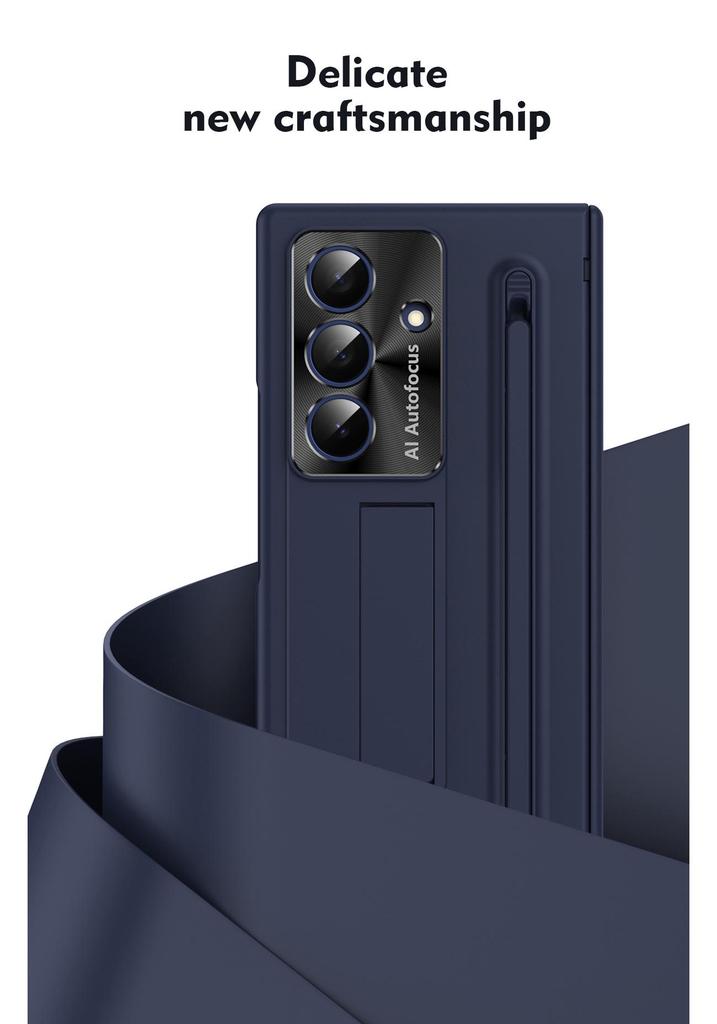 Чехол для телефона Samsung Galaxy Z Fold 7 со слотом для стилуса и креплением для шарнира