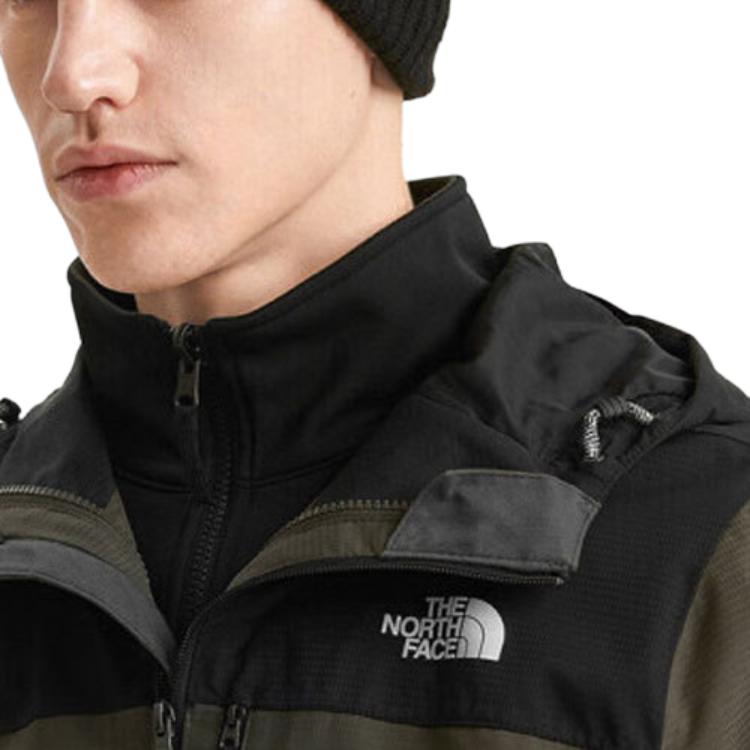 THE NORTH FACE Waterproof, Windproof, Abrasion Resistant, Thermal Windbreaker Jacket Men's Army Green NF0A81RO-35P