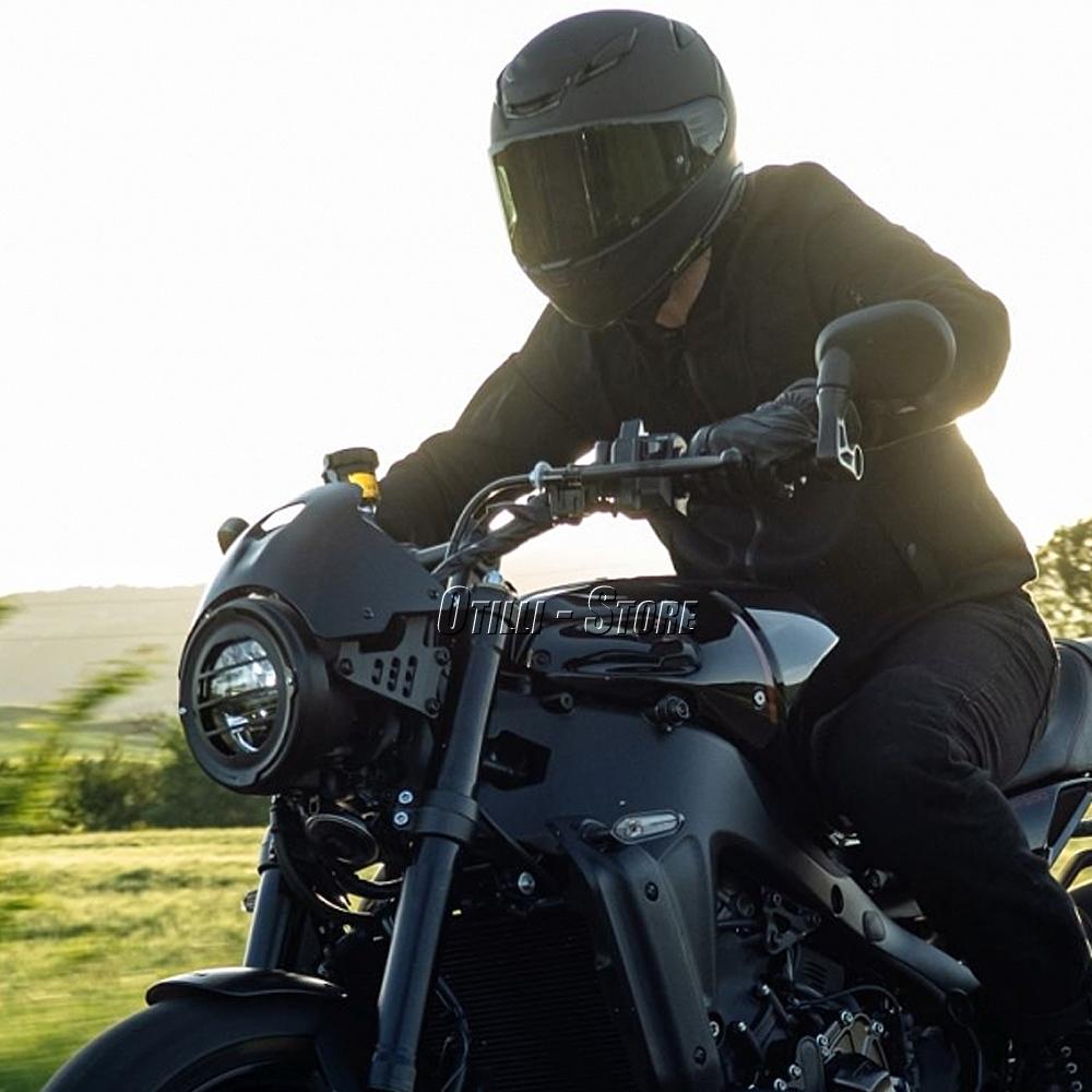 2022-2024 Лобовое стекло Ветровое стекло Подходит для YAMAHA XSR 900 XSR900 xsr 900 Мотоцикл Ветрозащитный дефлектор Козырек Экран Щит Аксессуары