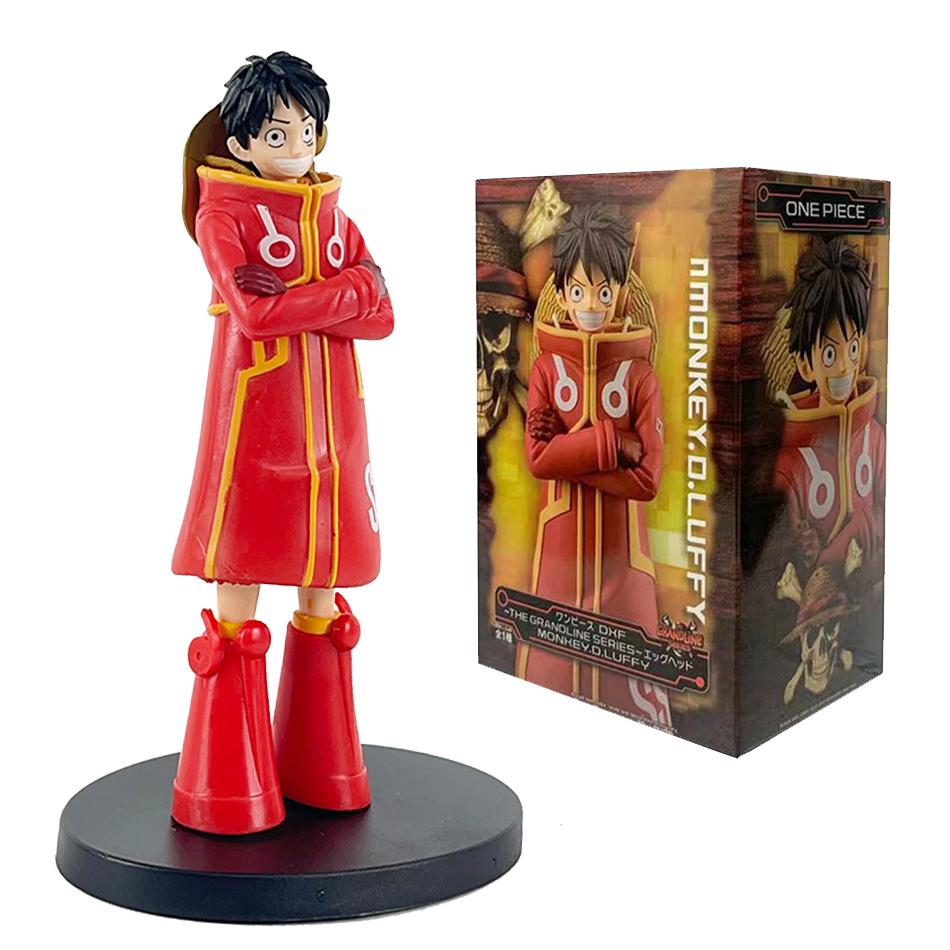 17cm Action Figures Of One Piece Characters Luffy, Zoro, Chopper, And Nami From Wanno Toys Desktop Collection Pvc Model