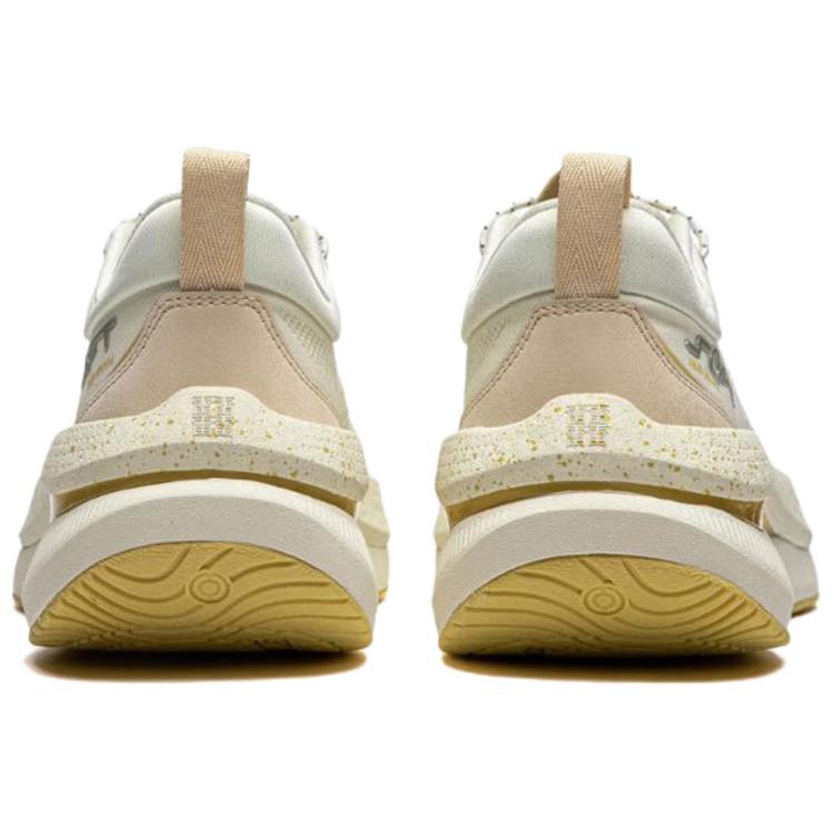 Li-Ning Мягкие кроссовки Go Max Retro с амортизацией, нескользящие, износостойкие, дышащие, с поддержкой отскока, с низким верхом, повседневные женские кроссовки AGLU046-5
