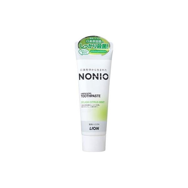 Lion Nonio Medicated Toothpaste Splash Citrus Mint освежающая зубная паста, 130 гр