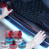 2023 Carbon Fiber Door Sill Protector Rubber Strip Car Threshold Protection Bumper Film Car Stickers Anti Scratch Car