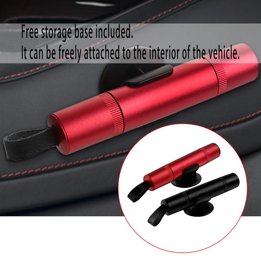 Инструмент для аварийного выхода Автомобильный молоток безопасности с головкой из углеродистой стали и эргономичной рукояткой, подходит для быстрого разбивания окон