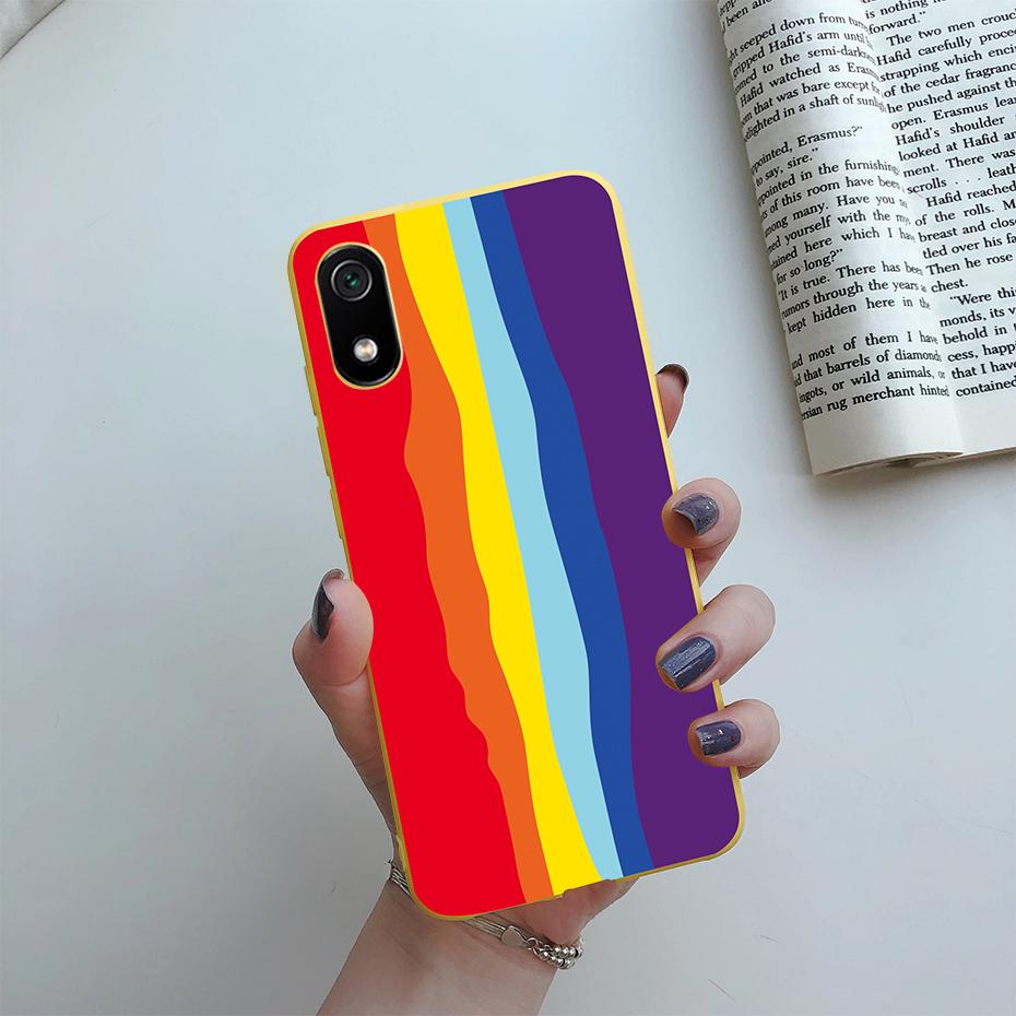 For Xiaomi Redmi 7A Case Daisy Sunflower Painted Soft Silicon Phone Back Cover Cases For Xiaomi Redmi 7A 7 A Redmi7A Case Fundas