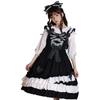 Alice Gothic Dot Ribbon JSK Gothic Lolita Dress Polka Dot Pattern Black [d. & Lolita] [d.Alice]