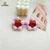 Fashion Diy Sunflower Cute Children'S Sunglasses Daisy Accessories Boys And Girls Sunglasses Sunscreen Uv Protection