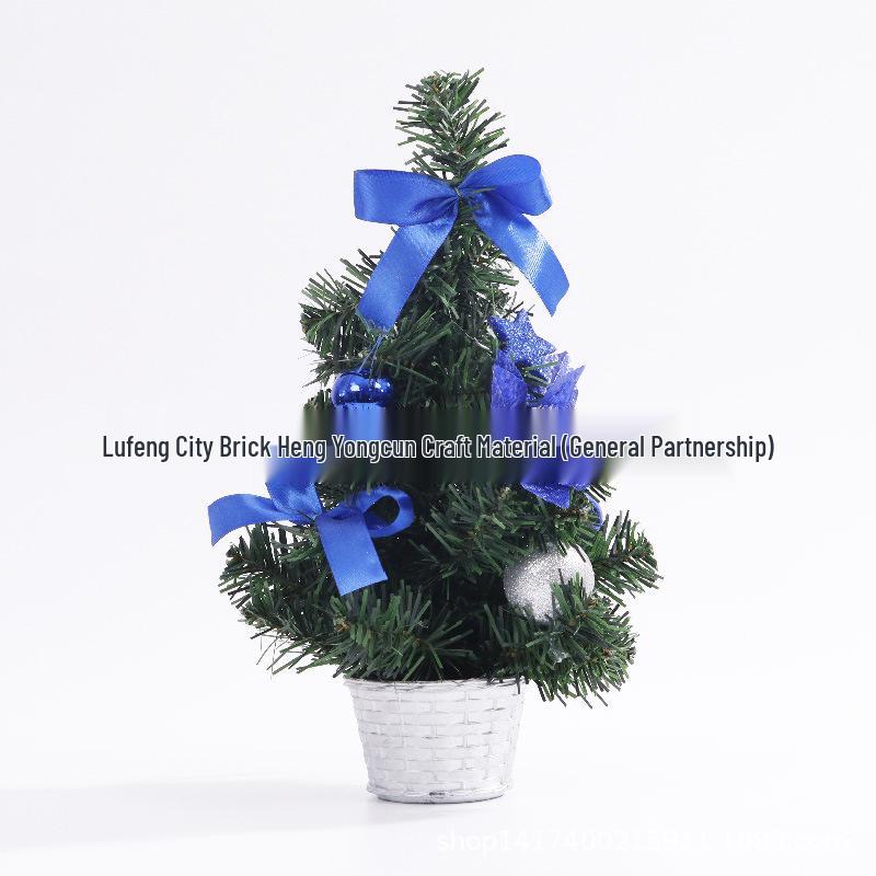 Праздничные мини искусственные елочные украшения - 20 см настольные семейные подарки