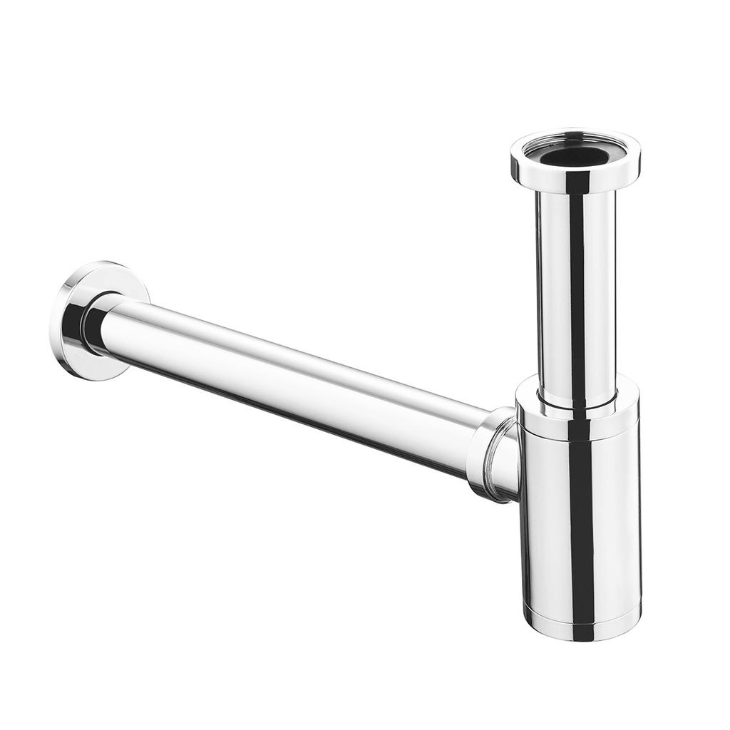 Under Sink Brass Corrosion-Resistant Drain Pipe for Wash Basin & Bathroom Sink, EU Certified, 5-Year Warranty for Home & Hotel