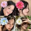 Korean Style Flower Hair Clip Cloth Bohemian Style Hair Clip Simple Flower Hairpin Holiday