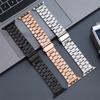 Ремешок из нержавеющей стали для Apple Watch Ultra1/2/3 49 мм Металлический браслет для iWatch 11 10 9 8 SE3 46 мм 45 мм 41 42 мм 40 мм 44 мм Бизнес-ремешок