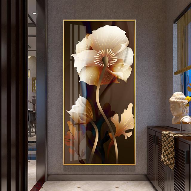 Черный золотой цветок розы бабочка абстрактный плакат скандинавское искусство растение холст живопись современная настенная картина для декора гостиной