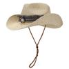 Европейский и американский этнический стиль ретро летняя дышащая соломенная шляпа с блестками и козырьком для женщин с ветрозащитной веревкой для путешествий на пляж