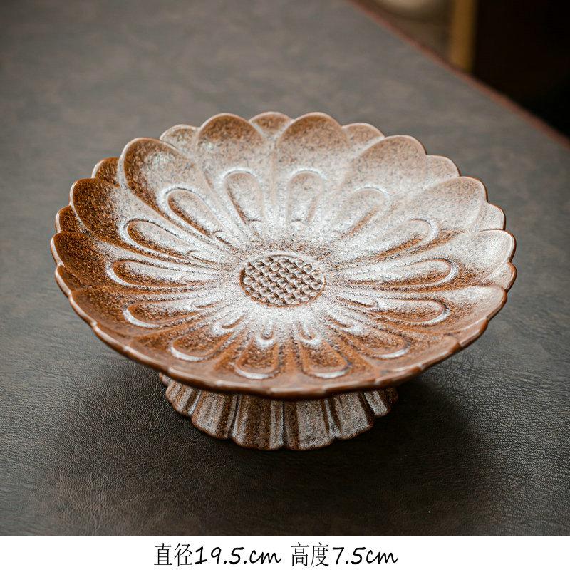 Керамическая тарелка на высоких ножках, форма для торта, тарелка для десерта, поднос для напитков, фруктовая чаша, подставка для торта, поднос для закусок, декоративные тарелки, подставка для дисплея