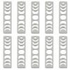 10pcs Rectangle Moon Phase Pendant Rectangle Celestial Full Moon Charm  Handmade Crafts Lovers