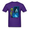 Ufo Game O Neck T Shirts Black Popular Fashion Sweatshirt Cotton Fitness Alien Green Tshirt Unisex