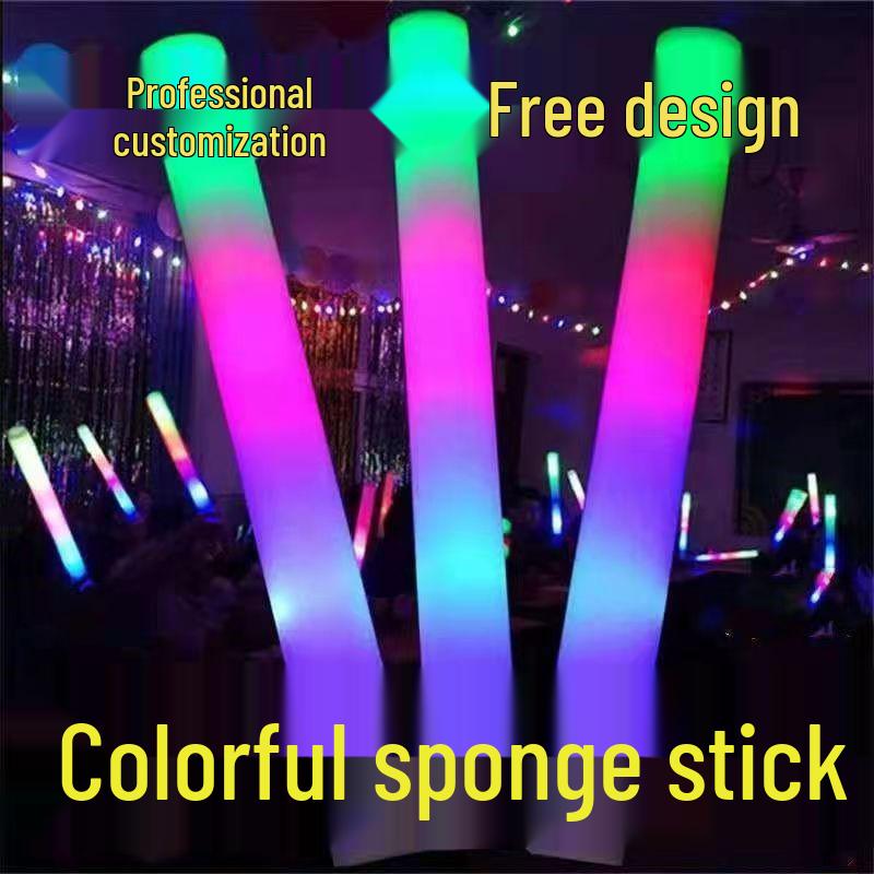 Seven-Color LED Glow Stick for Concerts and Events