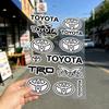 FOR TOYOTA TRO GR Multi Scene Waterproof Reflective Scratch Cover Stickers Fit Auto Motorcycle Helmet Refrigerator Water Cup