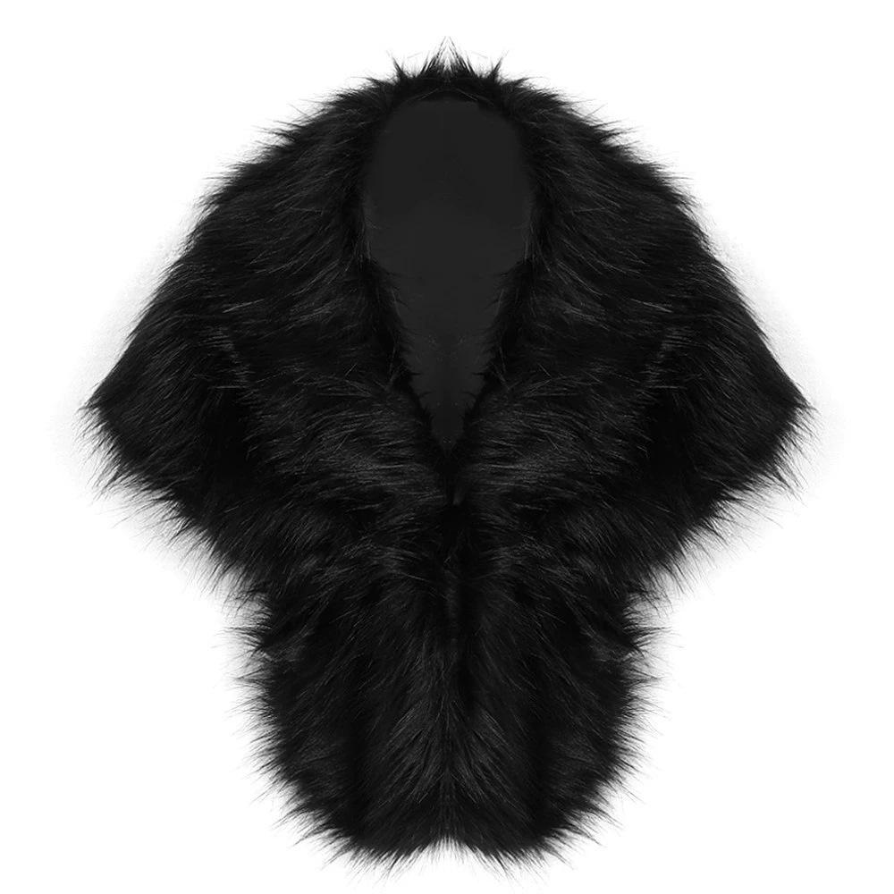 Bride fox fur cape shawl fluffy cos cape