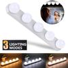 Portable LED Vanity Mirror Lights USB Rechargeable for Bathroom Dressing Room Vanity Table with 3