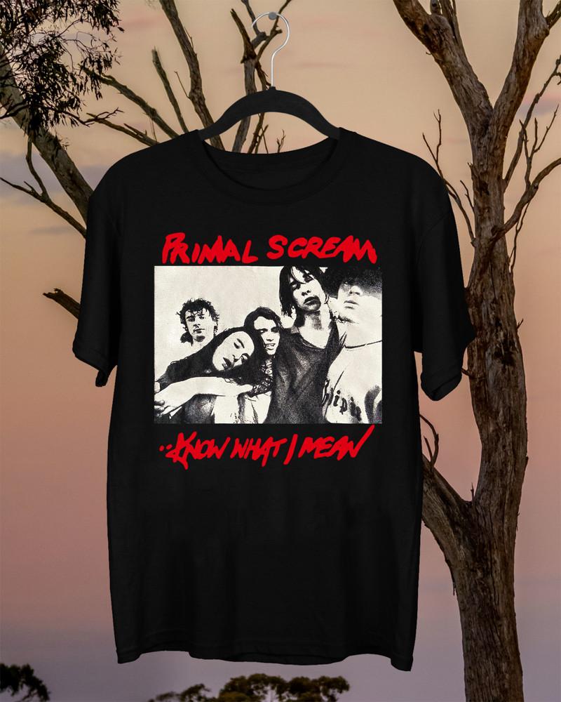 Primal Scream Black Cotton Men T Shirt DO791 Unisex T-Shirt