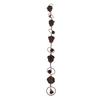 Rain Chain Pine High Efficiency Iron Decorative Rain Catcher Chain with 5 Pine Cones and 5 Bells for Yard Garden