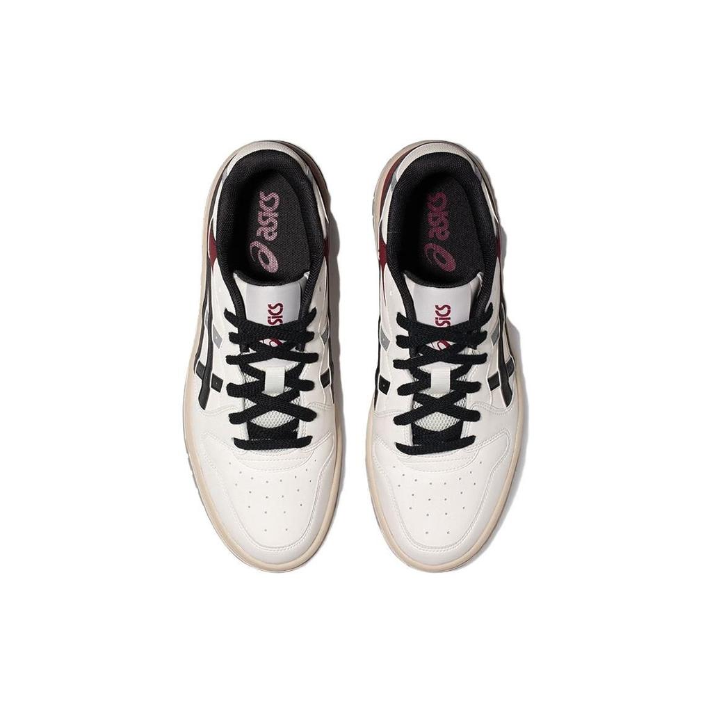 Asics Court Mz 2.0 Fabric Synthetic Leather Sports Low-Top Sneakers Unisex Sneakers White Red 1203A405-100