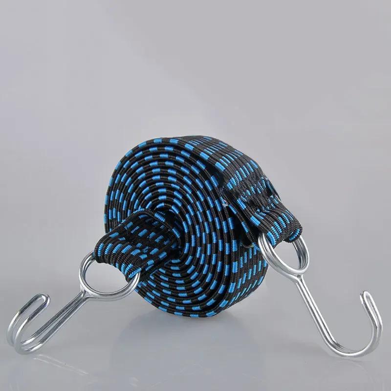 Мотоциклетные резинки Резиновые крючки для багажа Веревка для шнура Велосипедная веревка Стяжка для автомобильного багажа Ремень для багажника на крышу Фиксированный крюк для автомобильных аксессуаров