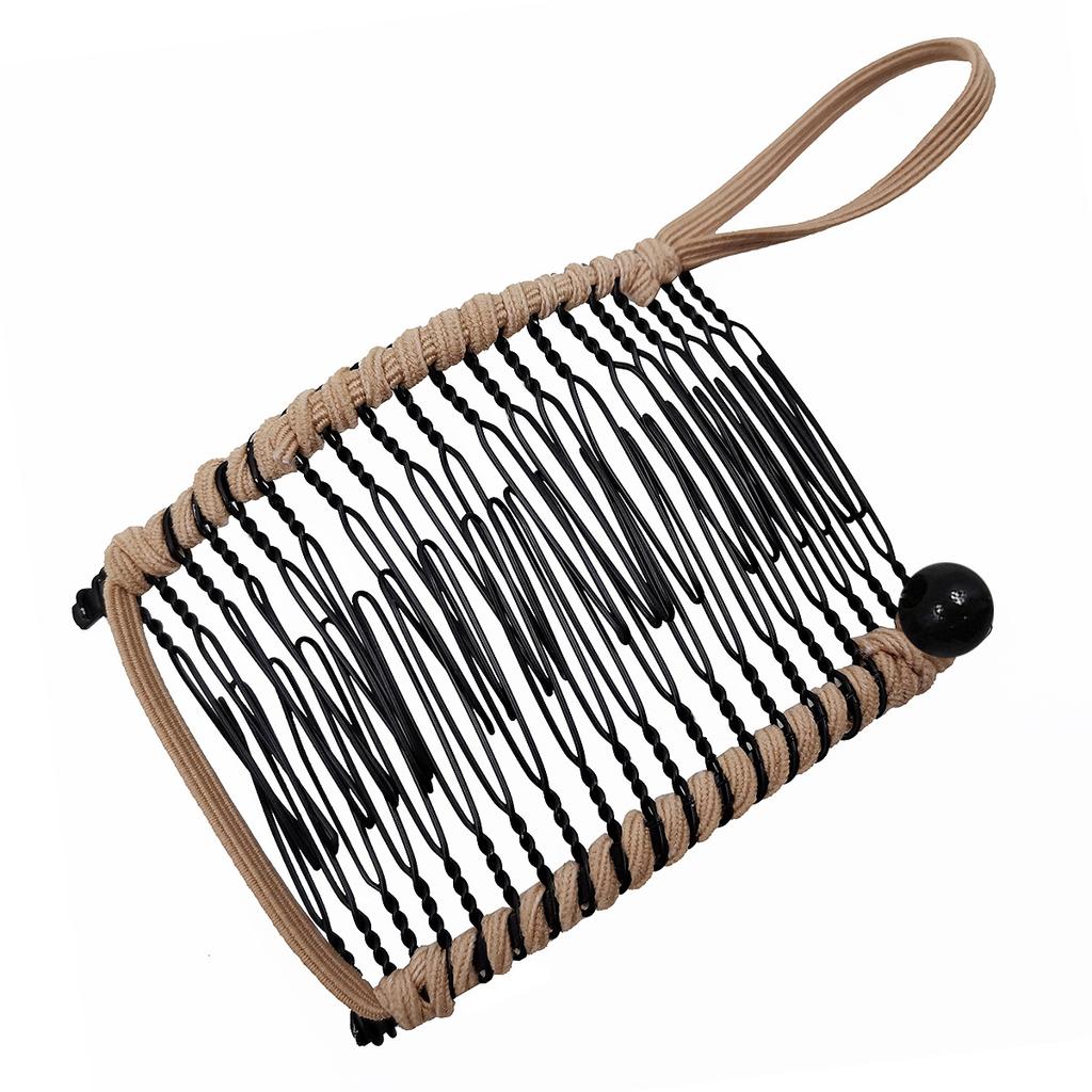 Magic Vintage Banana Hair Comb Lazy Hair Clips Braiders Flexible Stretchable Double Slide Insert Combs Hairpins Hair Accessories