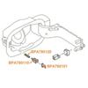 Fuel Filler Flap Latch Repair Kit for Discovery 3/4 Sport ARV780020 BPA780101 BPA780110 BPA780120 CAL500070