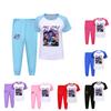 5002 Детский комплект для девочек Rumi Zoey Mira с принтом Hunters футболка брюки штаны