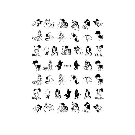 Наклейка для маникюра, многофункциональная экологически чистая уникальная отличная сексуальная наклейка для ногтей для девочек, аксессуары для рукоделия «сделай сам» для студентов