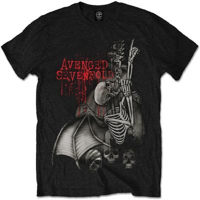 Унисекс Взрослая футболка Avenged Sevenfold 'Climber' (XXL) (черный)