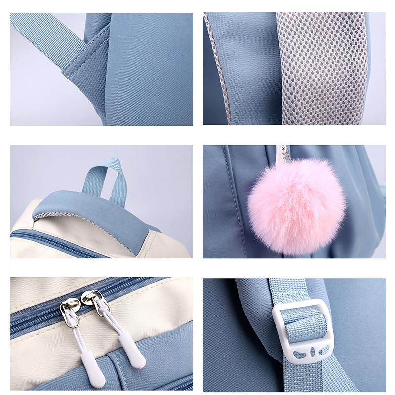 Anime Backpack Children Girls Boy Schoolbag Kawaii Kids Gift Women Travel Bags Teen Student Back To School Rucksack