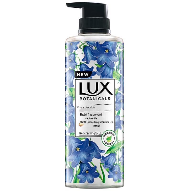 Lux Botanical Essential Oil Fragrance Body Wash - Bluebell & Niacinamide
