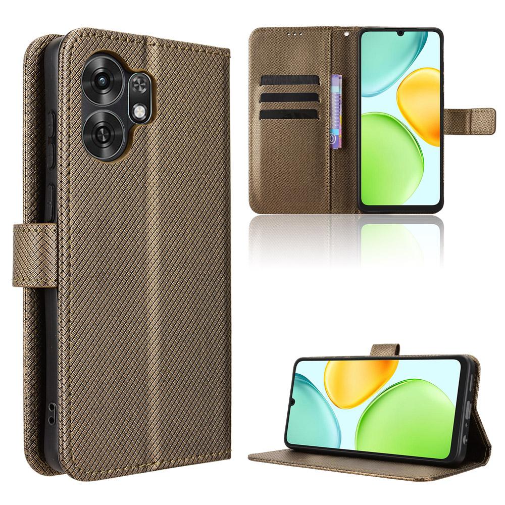 Flip Cover compatible for Honor X6D PU Leather Phone Case Full-Body Protection with [RFID Blocking]