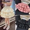 Girls' Summer Dress Half Skirt Princess Skirt Cake Skirt Girls' Short Skirt Fluffy Skirt Princess Skirt Pants