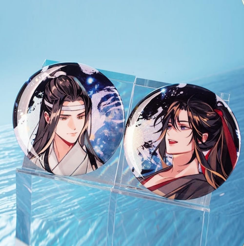 Фейерверки Tengai Series Wei WuXian Ai Boki ALL IN Set Акриловая подставка Can Badge Domino Подвеска Акриловый блок Цветная бумага Популярные аниме Связанные
