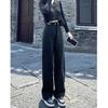 Straight Jeans Women's Autumn and Winter 2025 New Fashion High Waist Wide Leg Pants Small Slim Loose Pants