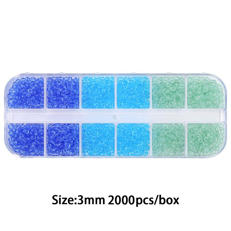 Коробка на 8/10/12/15 ячеек: Бисер, Пайетки, Искусственный Жемчуг для DIY Ожерелий и Цепочек для Телефона