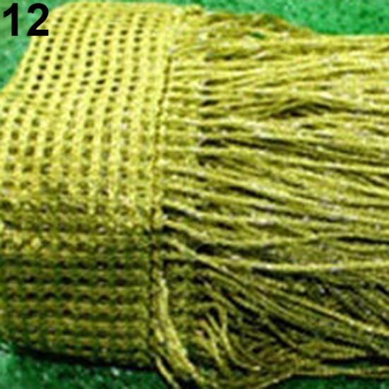 Дверная занавеска с плоской нитью, бахрома, оконная панель, перегородка, декор с кисточками