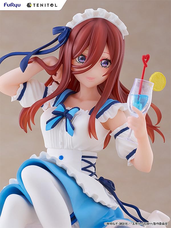 Квинтэссенция квинтуплетов TENITOL Fig a la mode Miku Пластиковая предварительно окрашенная готовая фигурка