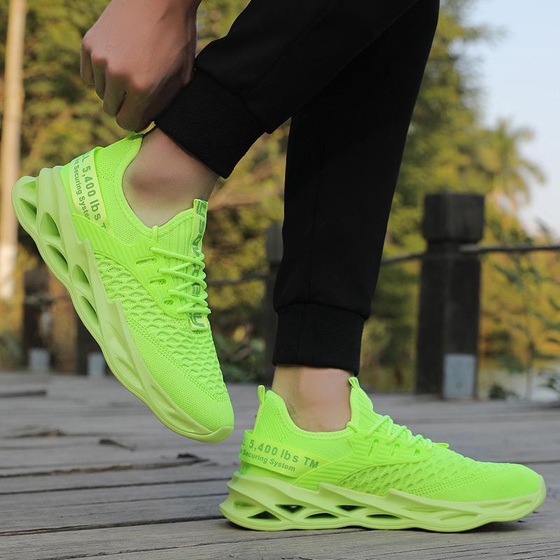 Модная мужская высококачественная обувь кроссовки платформа тренировочная дышащая толстая подошва противоскользящая женская для бега повседневная обувь большой размер