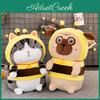 Плюшевая игрушка-кошка Bazhahei из мягкого бархата для декора детской комнаты, подарок, специальные персонажи в комплекте