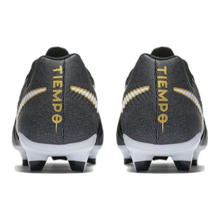Nike Tiempo Ligera Iv Fg 'Черный Белый Золотой' 897744-002